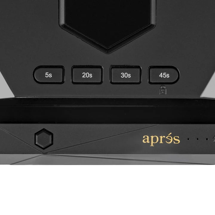 Apres Alpha 2-in-1 LED Nail Lamp 36w (Black) with 2W Flash Cure LED Light - Image 5