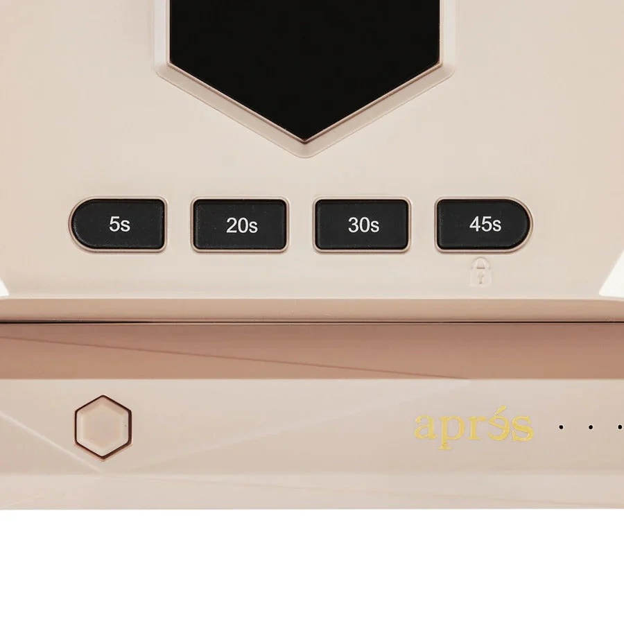 Apres Alpha 2-in-1 LED Nail Lamp 36w (Nude) with 2W Flash Cure LED Light - Image 4