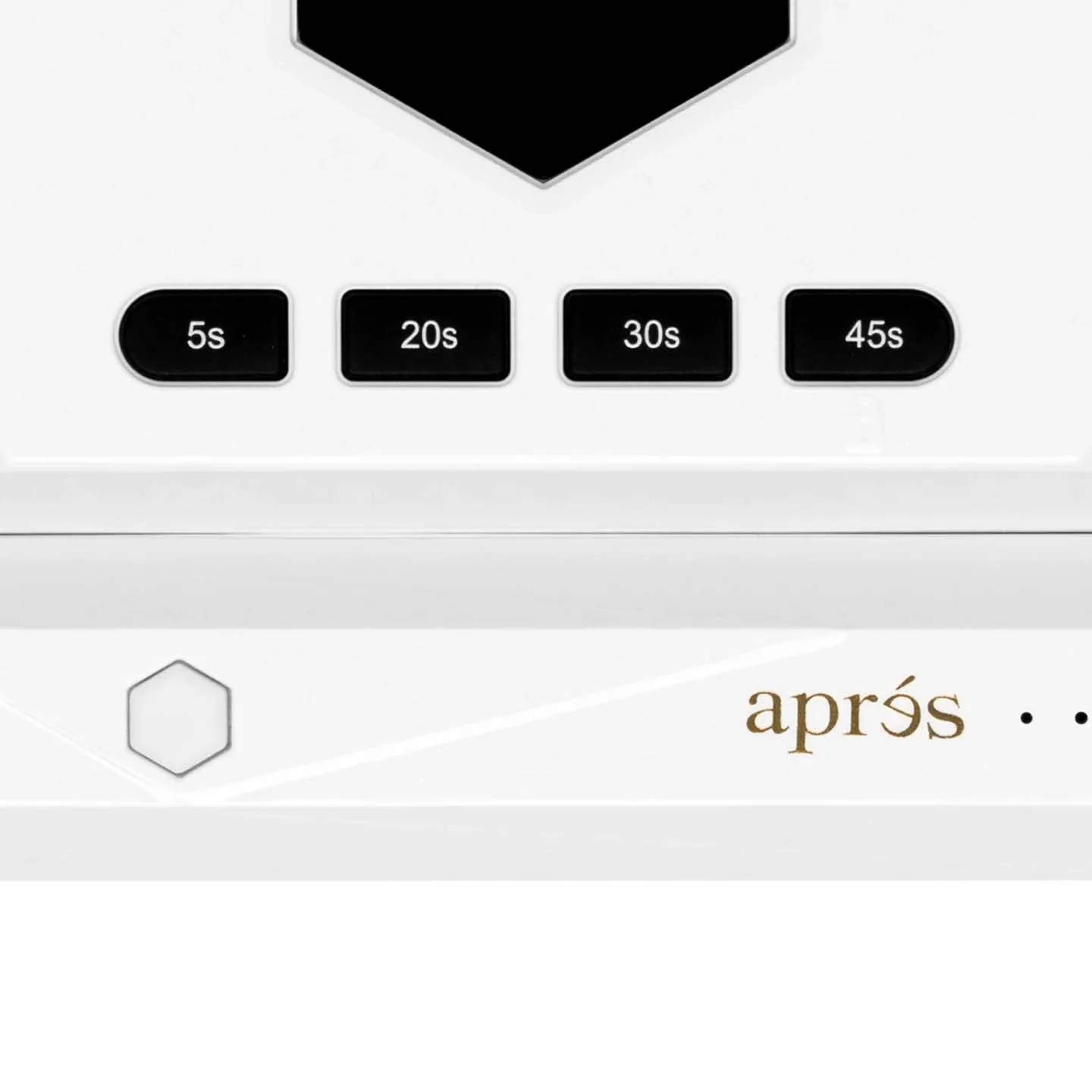 Apres Alpha 2-in-1 LED Nail Lamp 36w (White) with 2W Flash Cure LED Light - Image 3