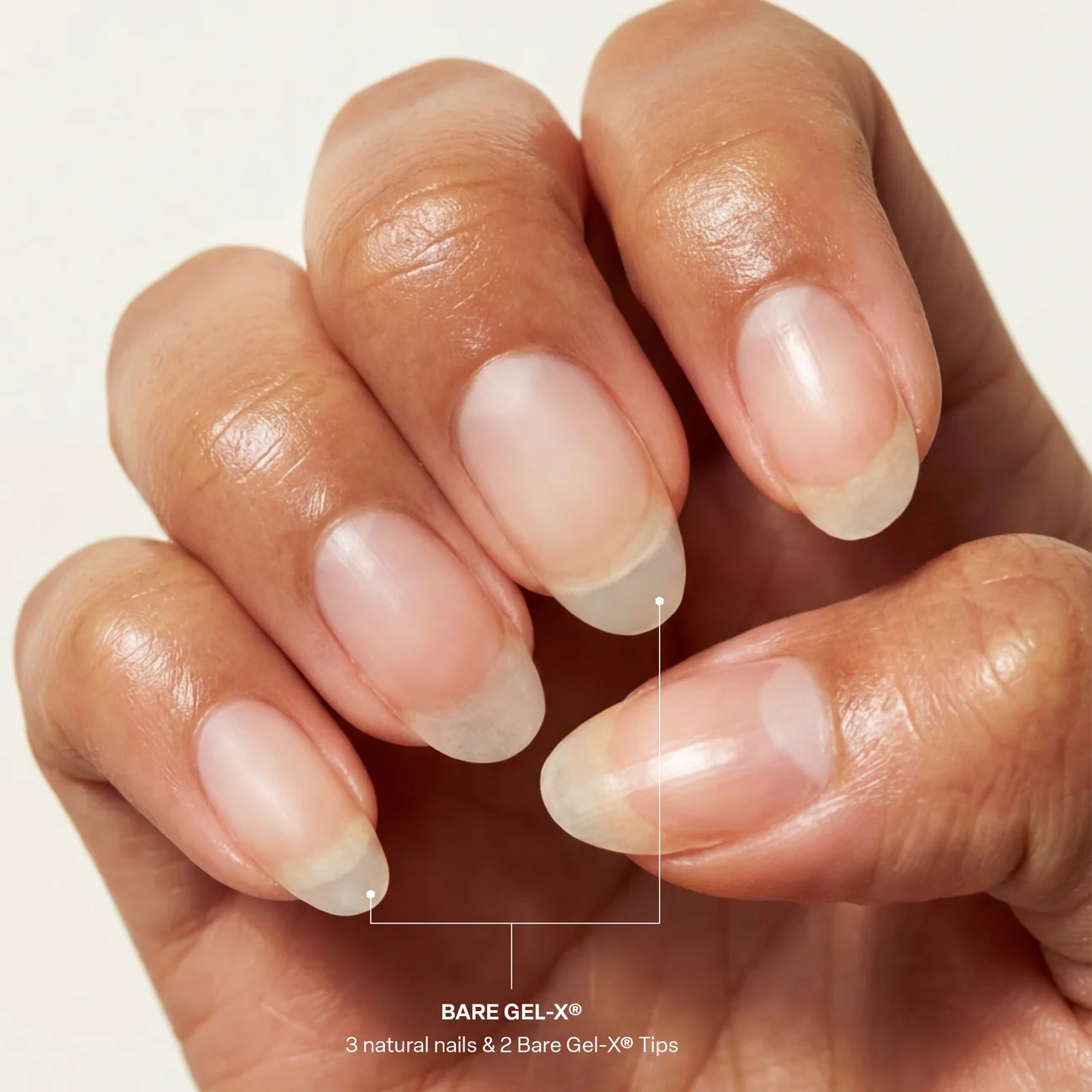 Apres Bare Gel-X Tips (Natural) 280pcs Box - 16 Sizes - Image 3