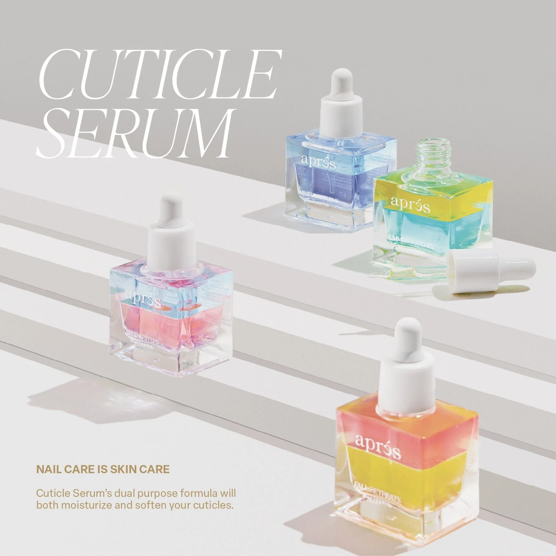 Apres Cuticle Serum (15ml) Summer Touches - Orange, Violet & Cedar - Image 8