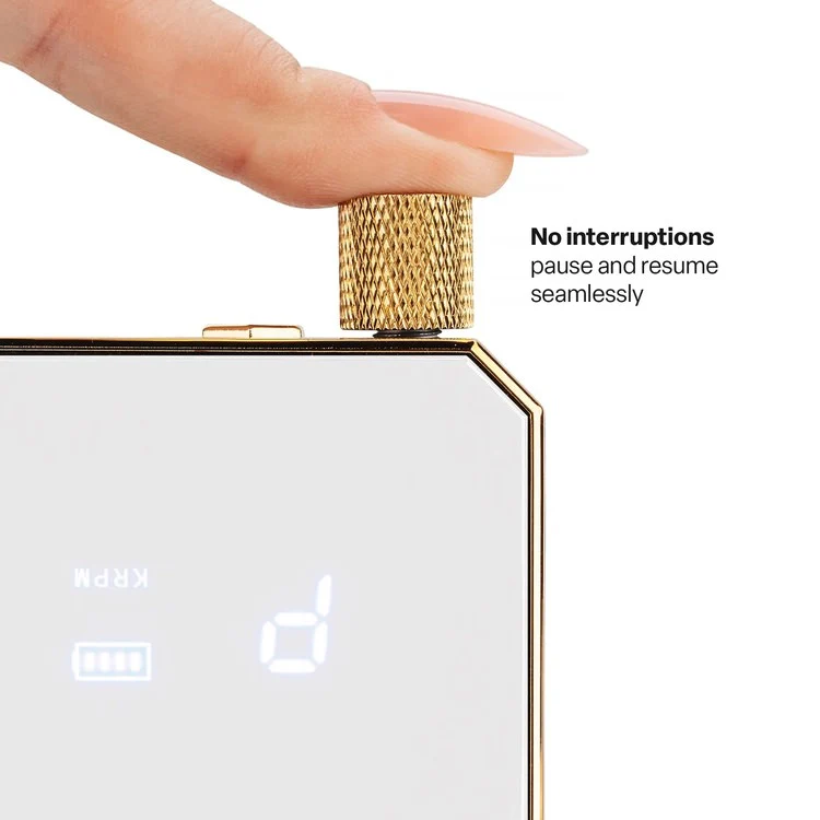 Apres E-File Nail Drill - White (35,000RPM) - Image 10