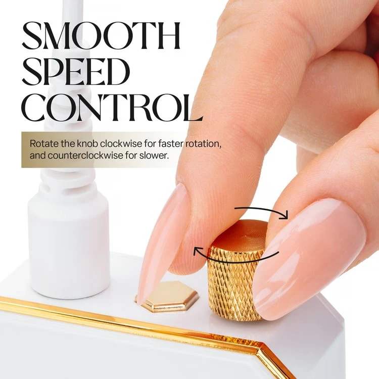 Apres E-File Nail Drill - White (35,000RPM) - Image 9