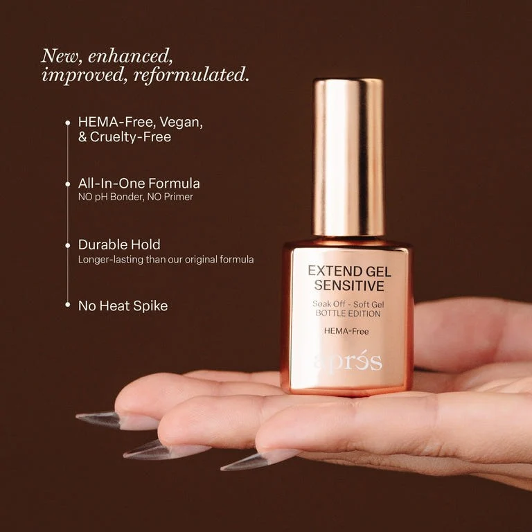 Apres Extend Gel Sensitive 30ml (Rose Gold Bottle Edition - HEMA Free) - Image 3