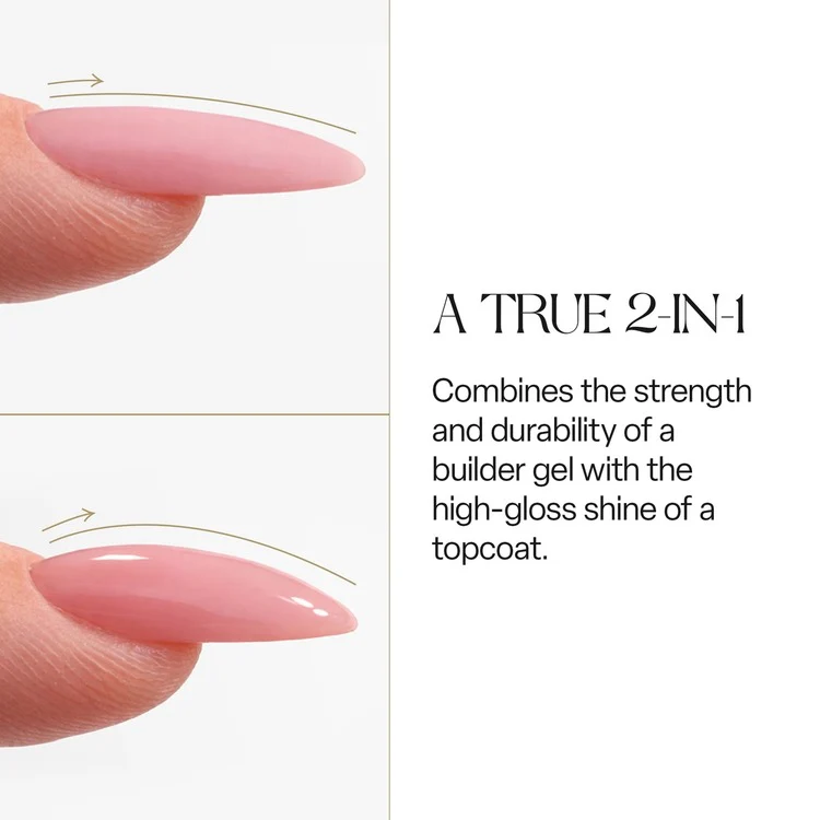 Apres Builder Top Gelcoat Non-Wipe 15ml (HEMA & TPO Free Formula) - Image 3