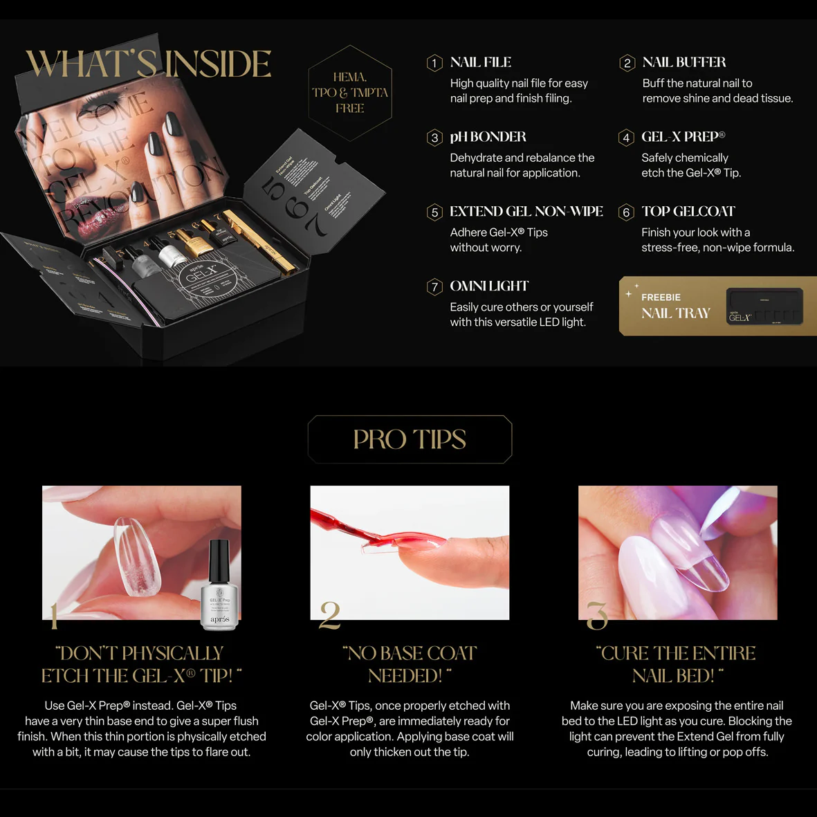 Apres Gel-X Signature Starter Kit (with Mini Gel-X Tips 280pcs) - Image 6