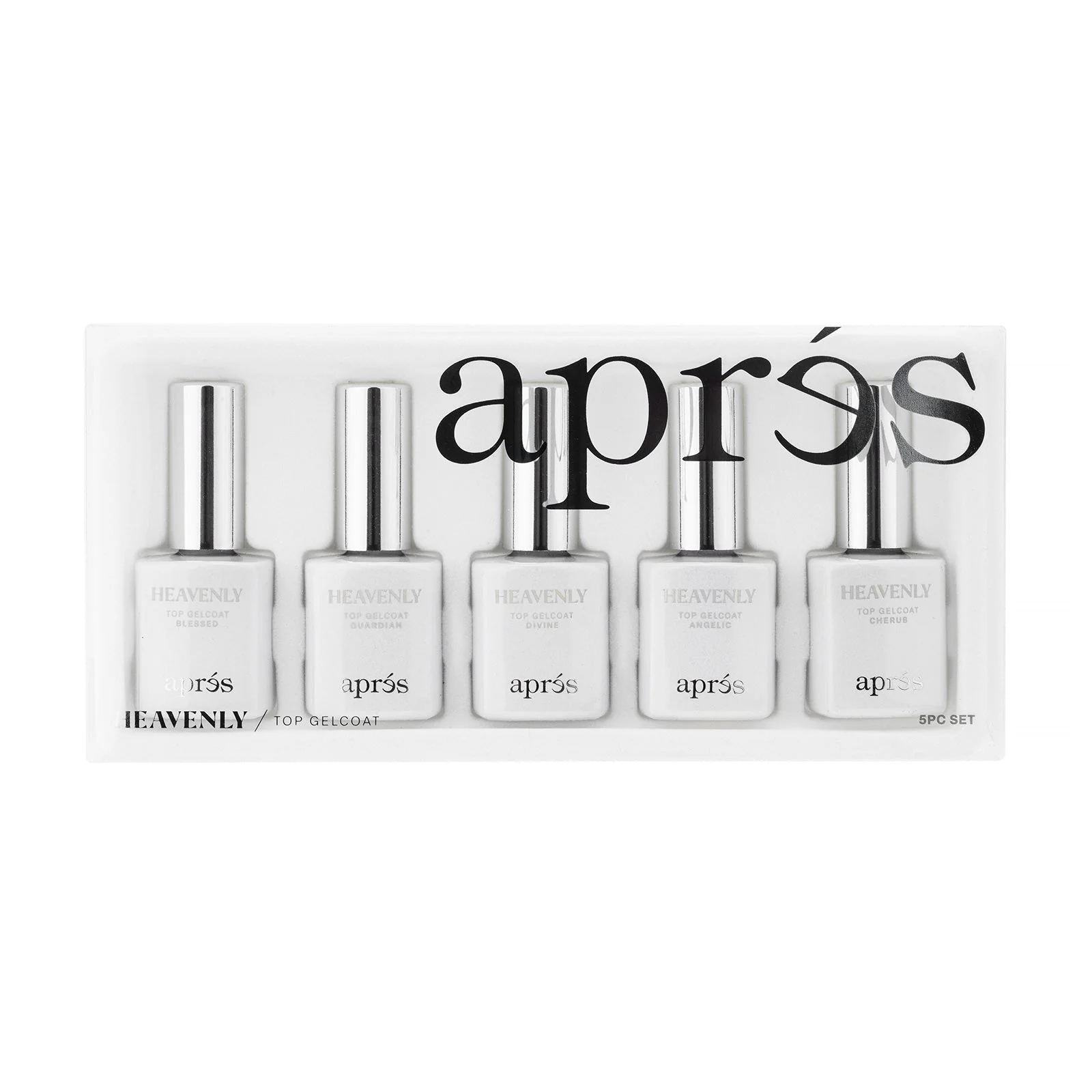 Apres Heavenly Top Gelcoat 5pcs Set - Image 3