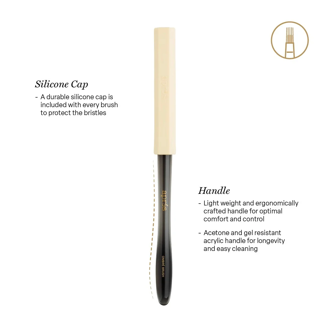 Apres Ombre Brush with Silicon Cap - Image 3
