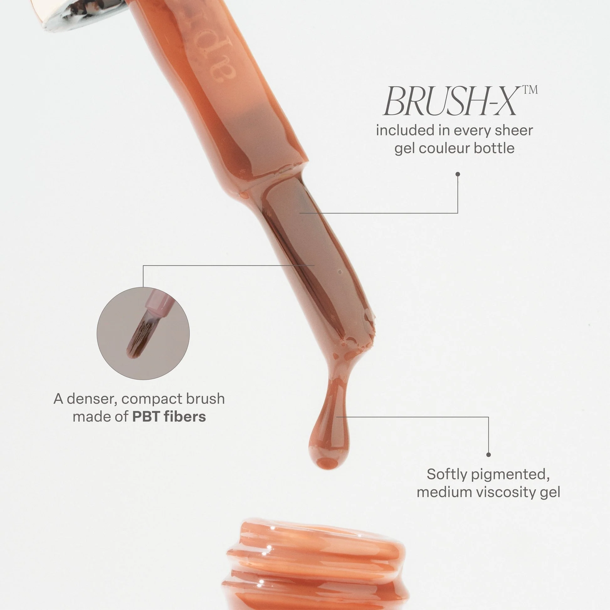 Apres Sheer Couleur Gel Polish SHGC402 (10ml) Breathless - Image 5